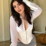 andrea botez hot mini shorts corset set leaked kjdcxe 364x485 1